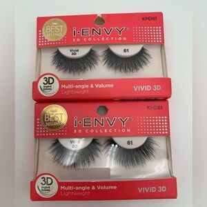 2 pack I-ENVY Vivid 3D Eyelashes